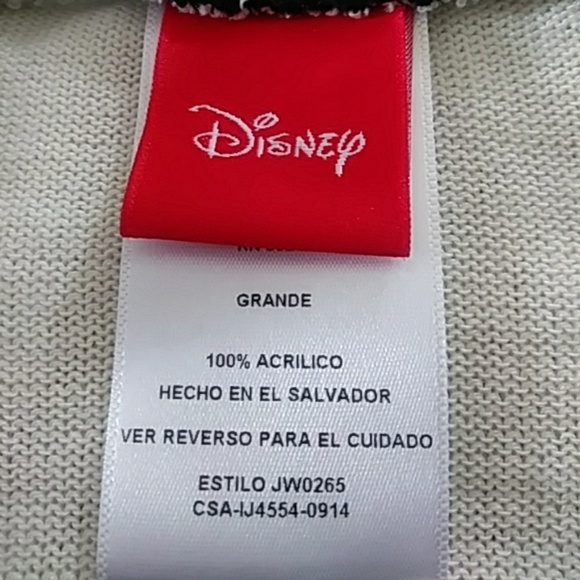 Disney size large sweater Minnie Mouse - Picture 10 of 15